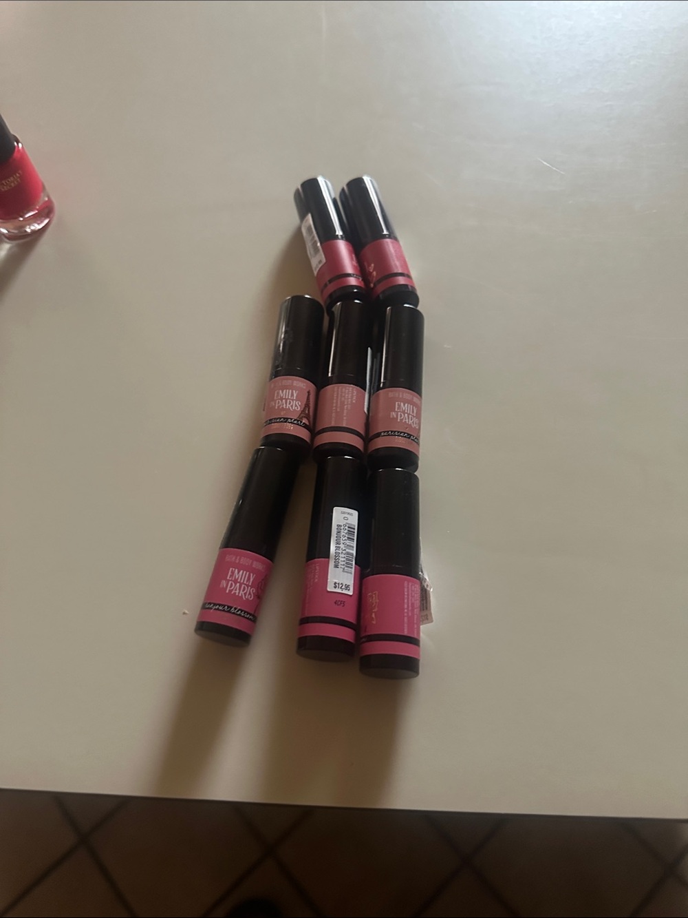 Lot of 8 Bath and Body Works Emily in Paris Lipstick BRAND NEW